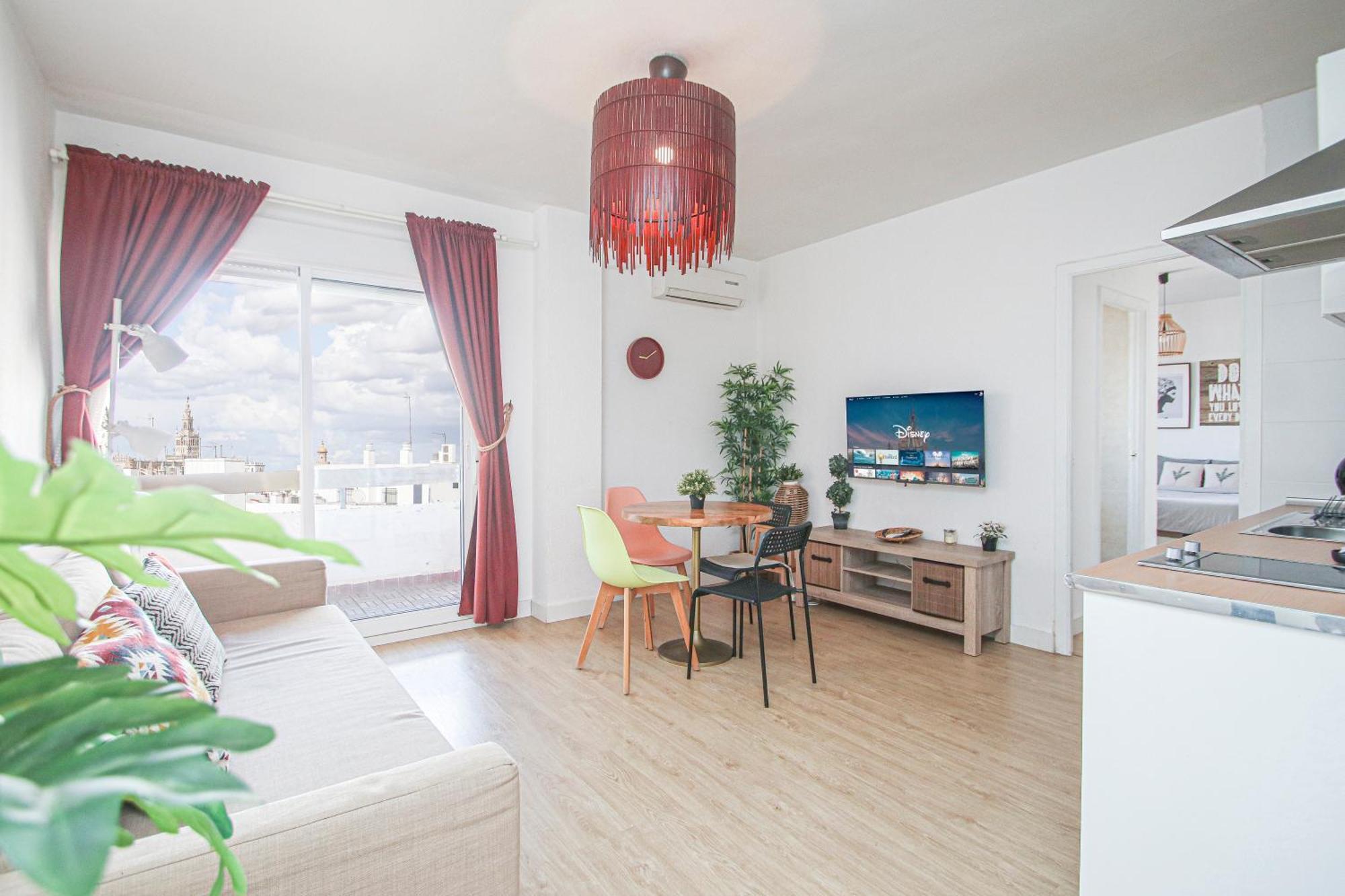 Stunning Apt W Views To Giralda - 15 Minutes Walk Севиля Екстериор снимка